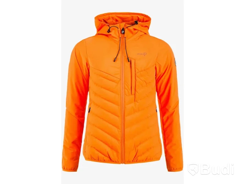 Jacka Pelle P Arolla hood, blazing orange, dam, stl. XL